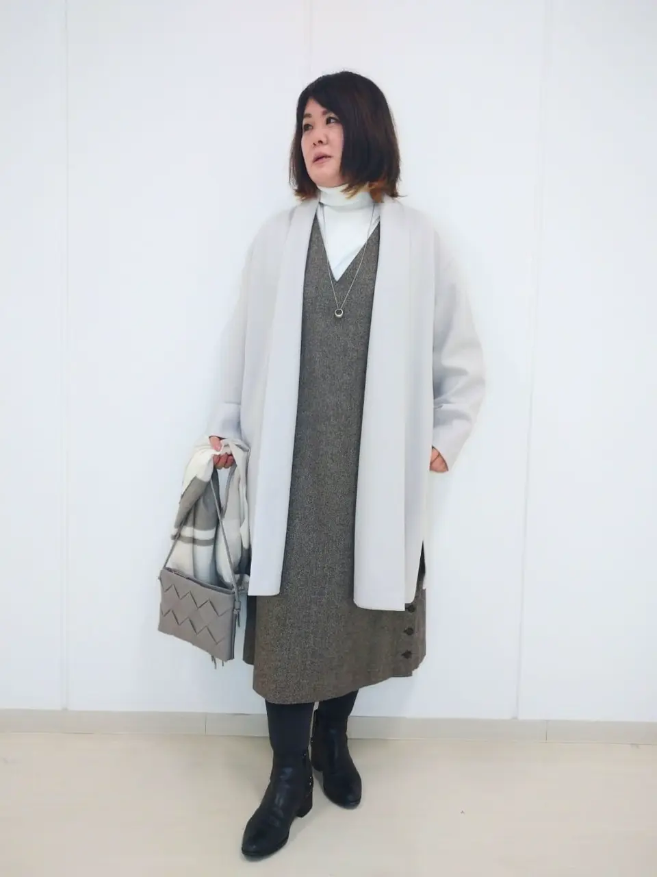 J.PRESS LADIES L 河野 コーディネート画像