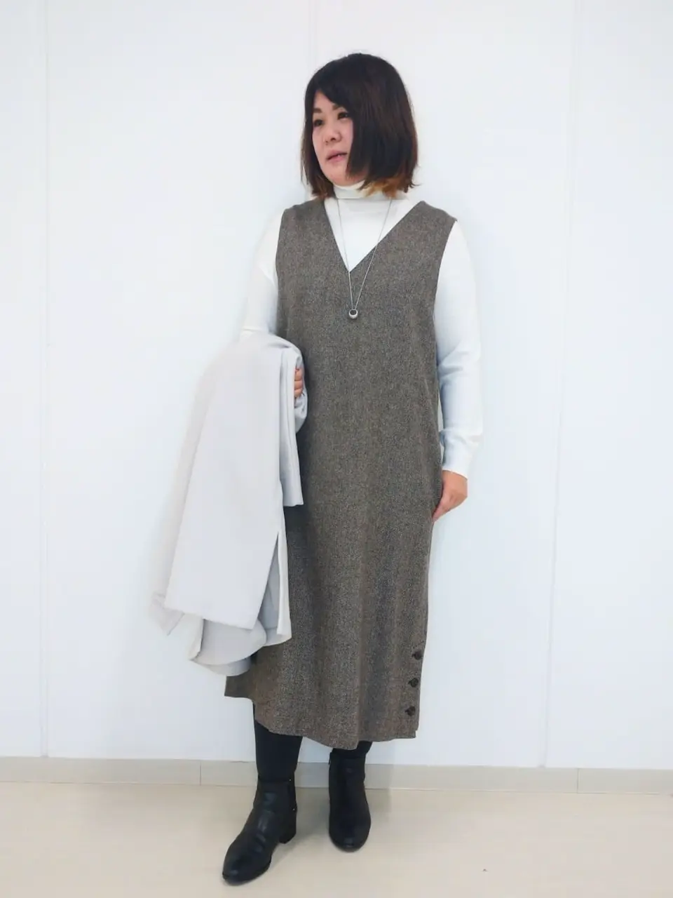 J.PRESS LADIES L 河野 コーディネート画像