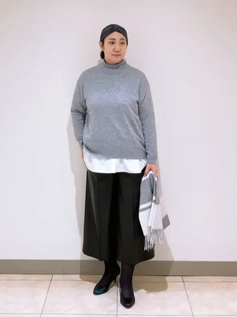 J.PRESS LADIES L スタッフ コーディネート画像