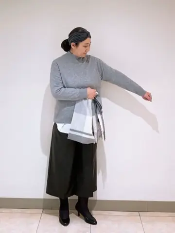 J.PRESS LADIES L スタッフ コーディネート画像