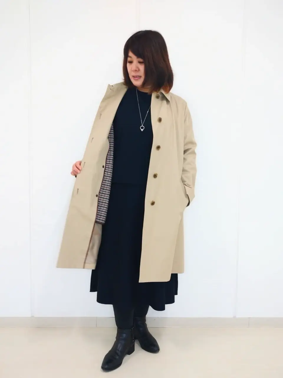 J.PRESS LADIES L 河野 コーディネート画像