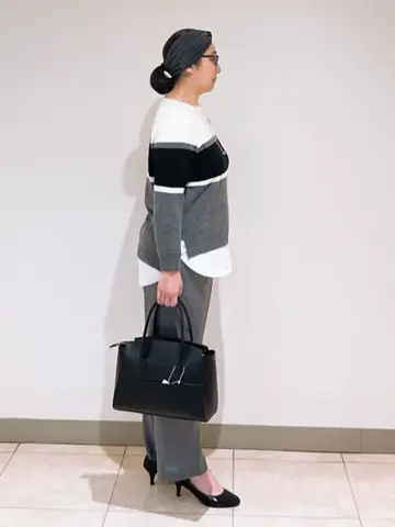 J.PRESS LADIES L スタッフ コーディネート画像