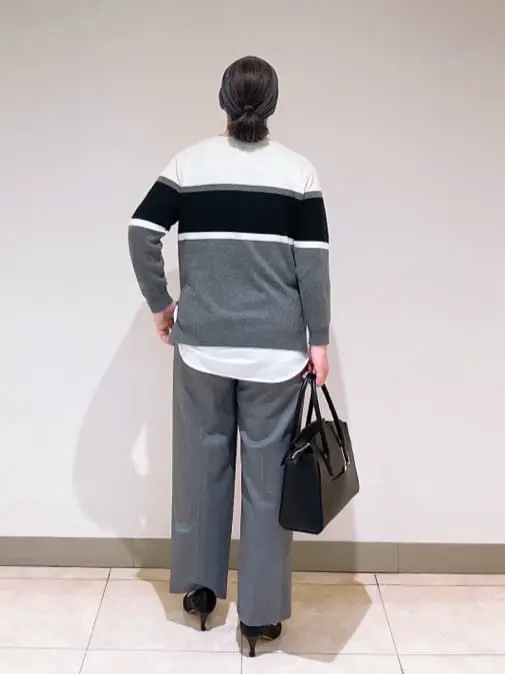 J.PRESS LADIES L スタッフ コーディネート画像