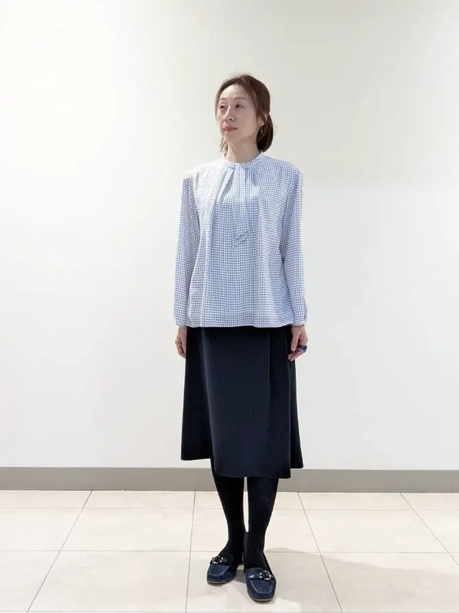 J.PRESS LADIES L スタッフ コーディネート画像