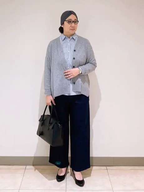 J.PRESS LADIES L スタッフ コーディネート画像