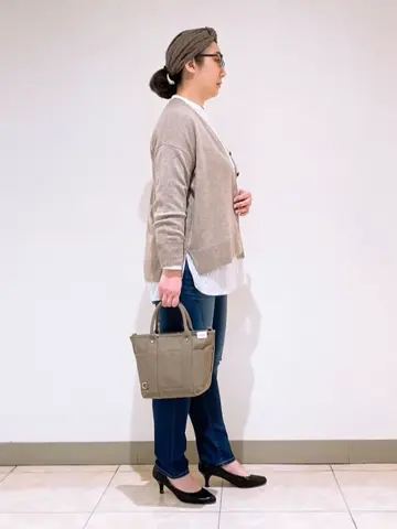 J.PRESS LADIES L スタッフ コーディネート画像