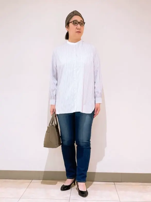 J.PRESS LADIES L スタッフ コーディネート画像