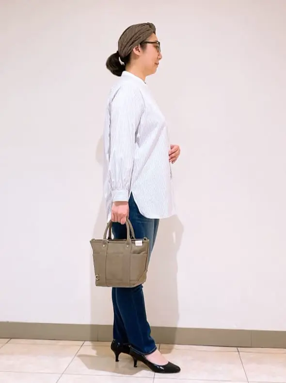 J.PRESS LADIES L スタッフ コーディネート画像