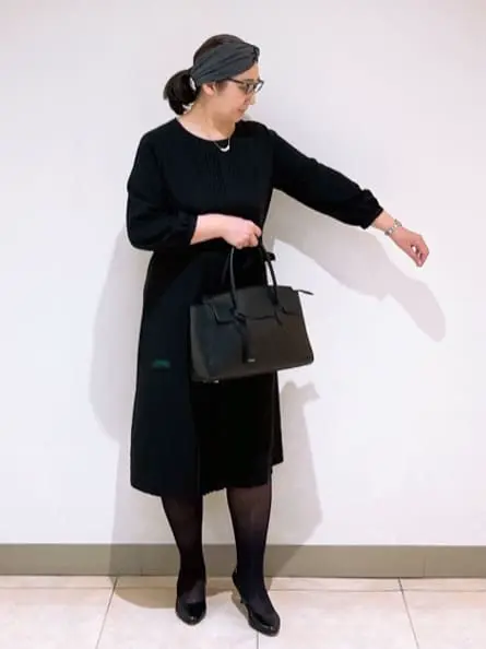 J.PRESS LADIES L スタッフ コーディネート画像