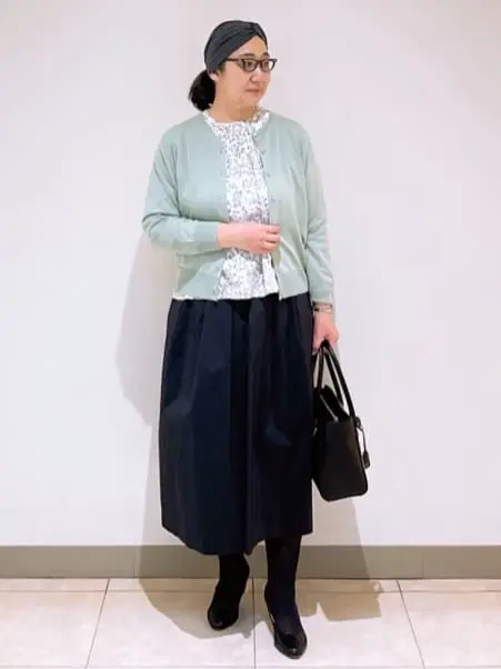 J.PRESS LADIES L スタッフ コーディネート画像