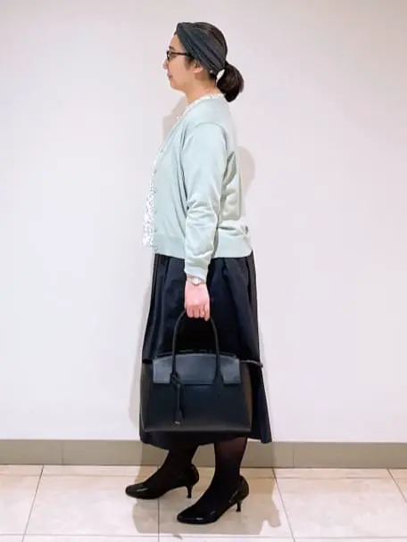 J.PRESS LADIES L スタッフ コーディネート画像