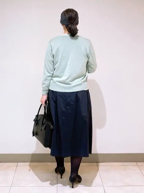 J.PRESS LADIES L スタッフ コーディネート画像