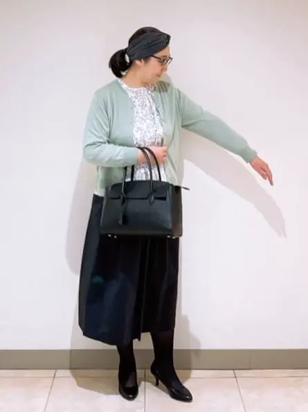 J.PRESS LADIES L スタッフ コーディネート画像