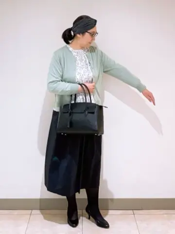 J.PRESS LADIES L スタッフ コーディネート画像