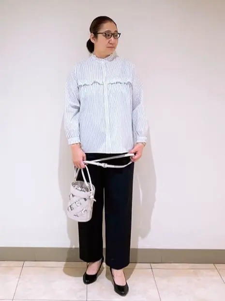 J.PRESS LADIES L スタッフ コーディネート画像