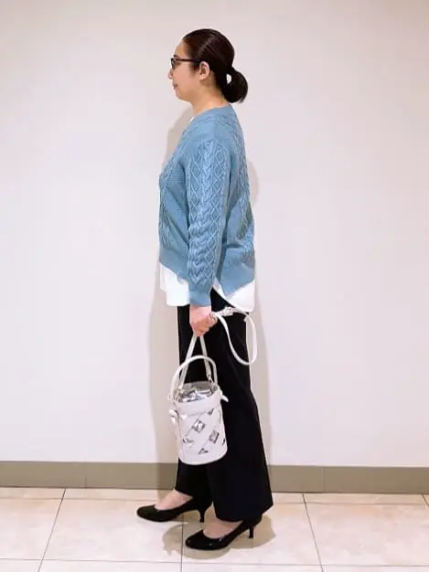 J.PRESS LADIES L スタッフ コーディネート画像