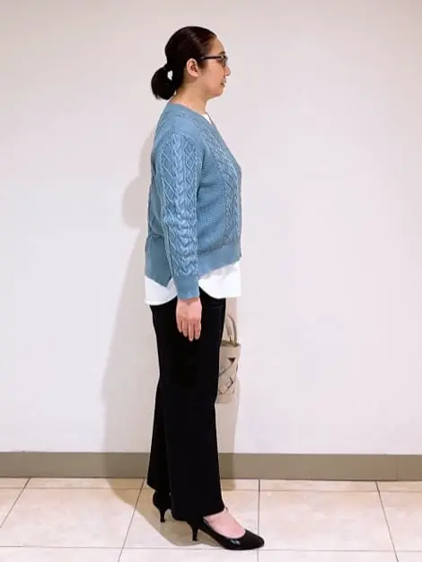 J.PRESS LADIES L スタッフ コーディネート画像