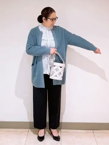 J.PRESS LADIES L スタッフ コーディネート画像