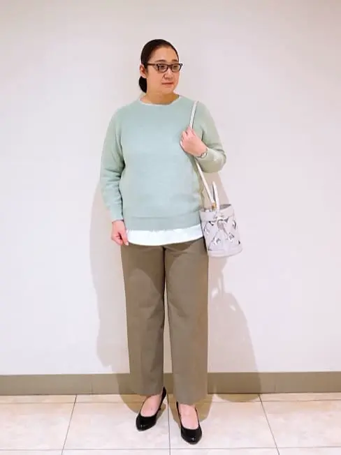 J.PRESS LADIES L スタッフ コーディネート画像