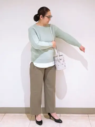 J.PRESS LADIES L スタッフ コーディネート画像