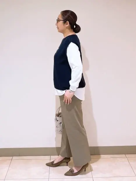 J.PRESS LADIES L スタッフ コーディネート画像