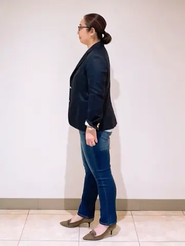 J.PRESS LADIES L スタッフ コーディネート画像