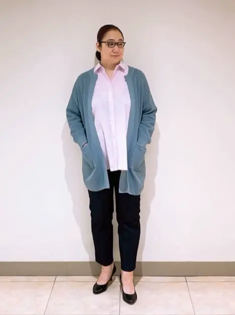 J.PRESS LADIES L スタッフ コーディネート画像