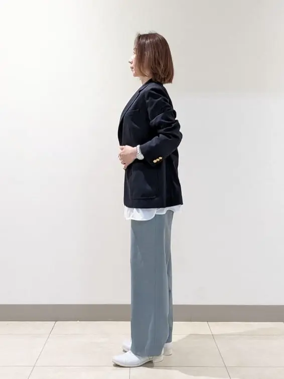 J.PRESS LADIES L スタッフ コーディネート画像