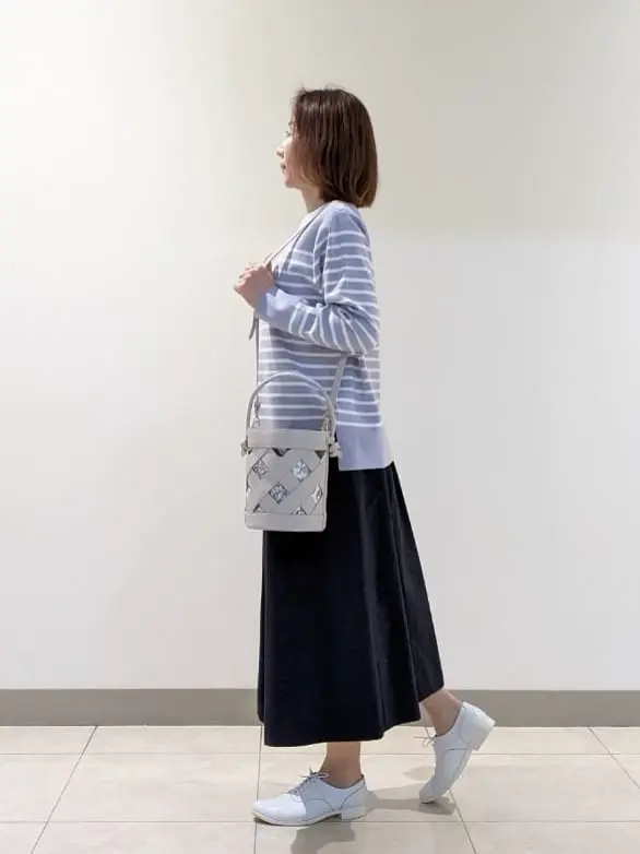 J.PRESS LADIES L スタッフ コーディネート画像