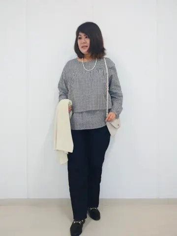 J.PRESS LADIES L 河野 コーディネート画像