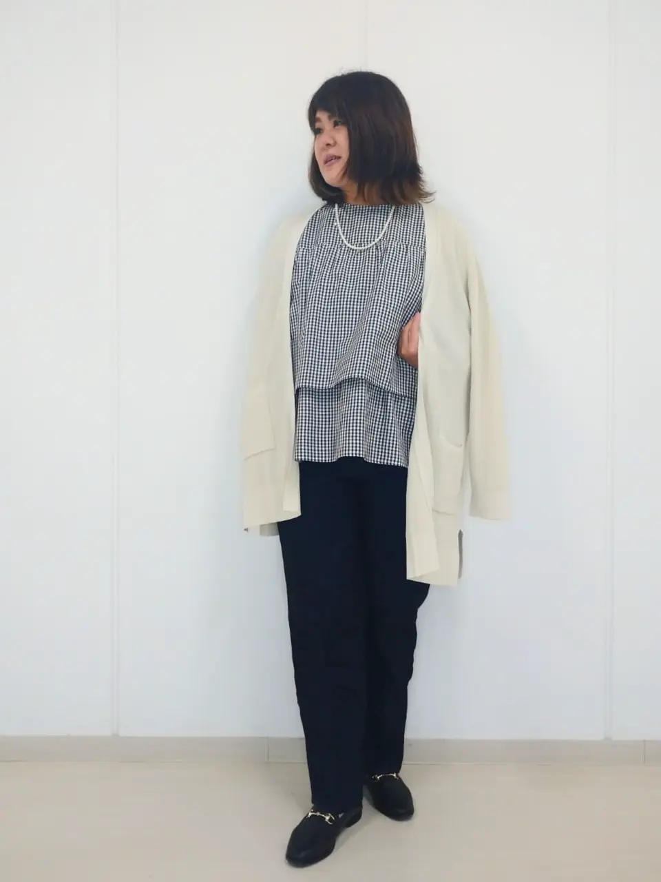 J.PRESS LADIES L 河野 コーディネート画像