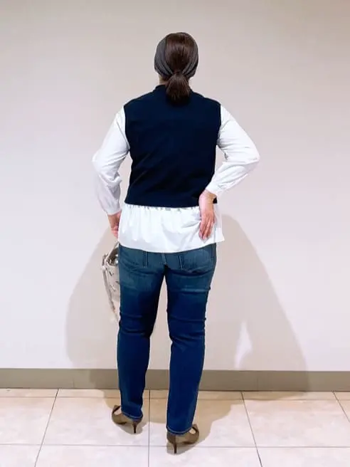 J.PRESS LADIES L スタッフ コーディネート画像