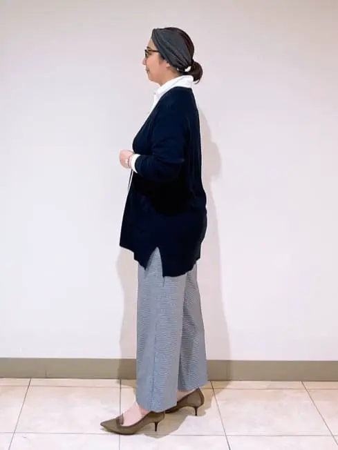 J.PRESS LADIES L スタッフ コーディネート画像