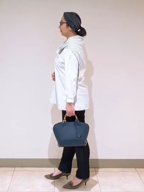 J.PRESS LADIES L スタッフ コーディネート画像