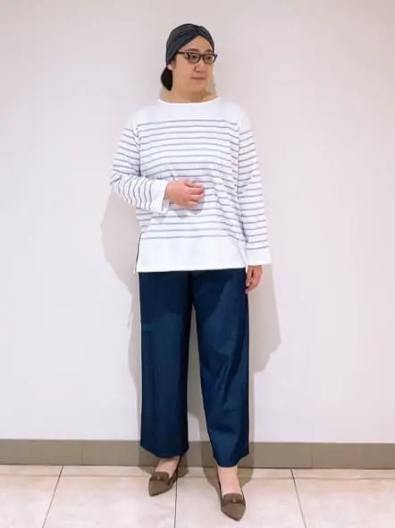 J.PRESS LADIES L スタッフ コーディネート画像