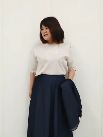 J.PRESS LADIES L 河野 コーディネート画像