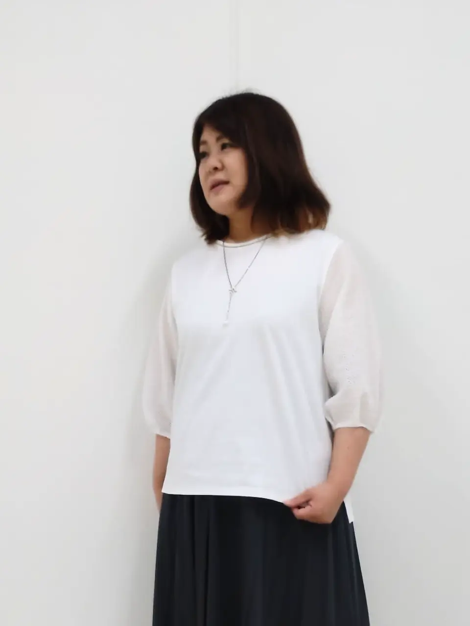 J.PRESS LADIES L 河野 コーディネート画像