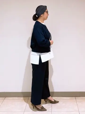 J.PRESS LADIES L スタッフ コーディネート画像