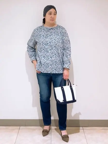 J.PRESS LADIES L スタッフ コーディネート画像