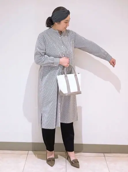 J.PRESS LADIES L スタッフ コーディネート画像