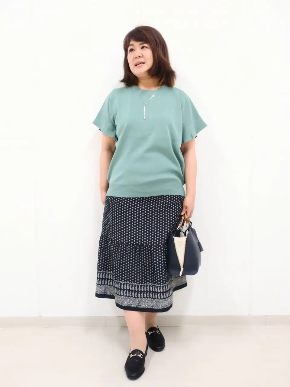 J.PRESS LADIES L 河野 コーディネート画像