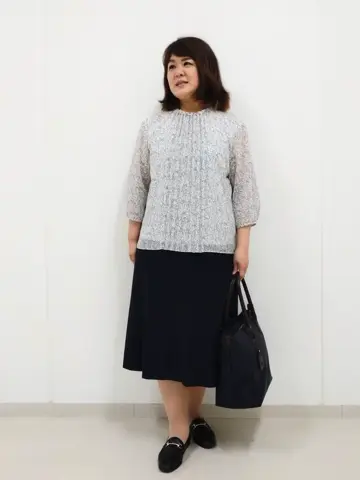 J.PRESS LADIES L 河野 コーディネート画像