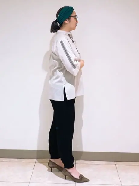 J.PRESS LADIES L スタッフ コーディネート画像