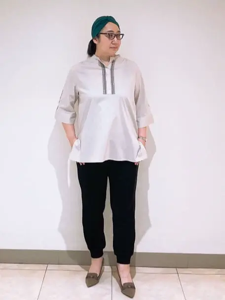 J.PRESS LADIES L スタッフ コーディネート画像