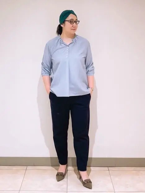 J.PRESS LADIES L スタッフ コーディネート画像