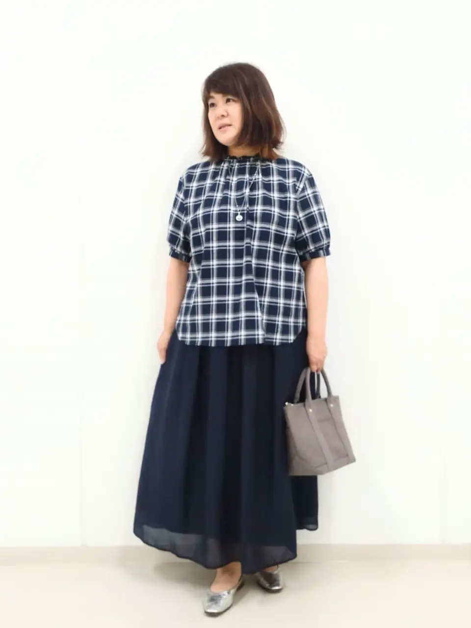 J.PRESS LADIES L 河野 コーディネート画像