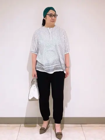 J.PRESS LADIES L スタッフ コーディネート画像