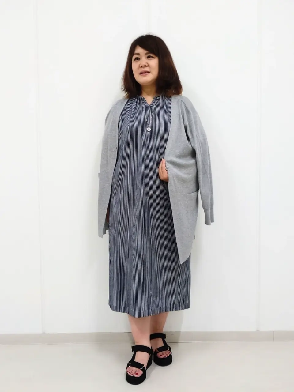 J.PRESS LADIES L 河野 コーディネート画像