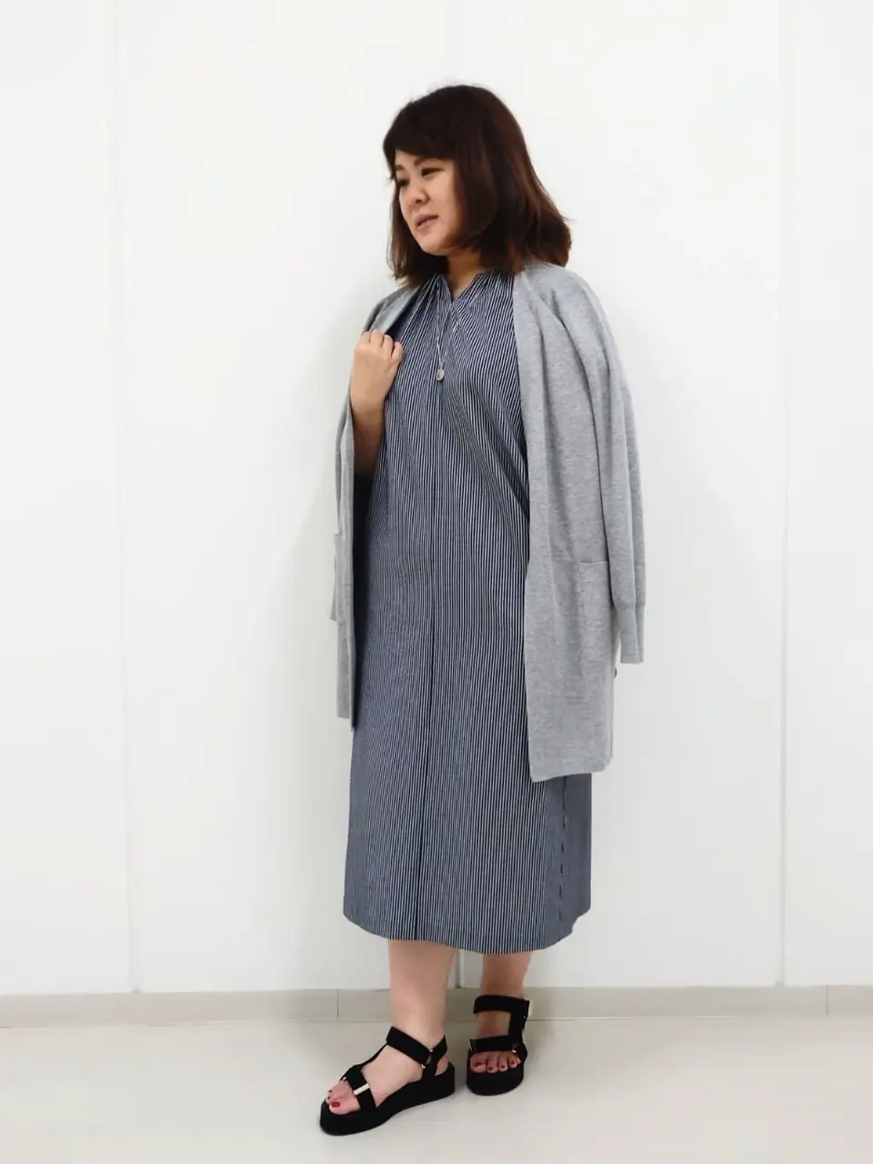 J.PRESS LADIES L 河野 コーディネート画像