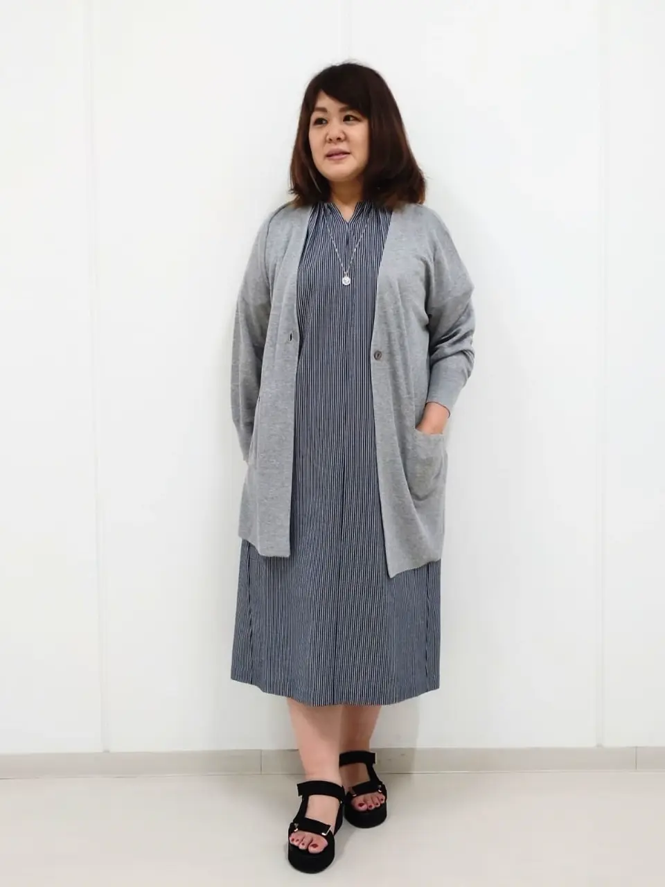 J.PRESS LADIES L 河野 コーディネート画像